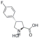 (+/-)-Trans-4-（4-fluorophenyl）pyrrolidine-3-carboxylic acid hydrochloride
